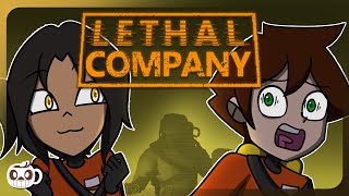 OUR JUBILANCE FOR THE COMPANY IS PEAK  Koffeine Plays Lethal Company [upl. by Ecirtam]