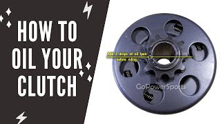 How to Oil Centrifugal Clutch [upl. by Paddy]