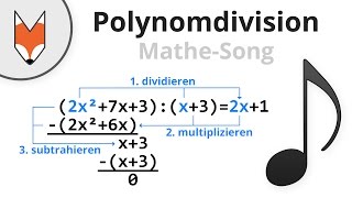 Polynomdivision MatheSong [upl. by Aloke]