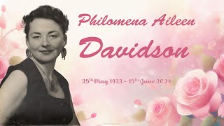 Funeral Mrs Philomena Aileen Davidson Barooga [upl. by Vona]