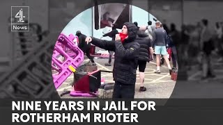 UK Riots Man who tried to set fire to asylum seeker hotel given longest sentence yet [upl. by Tersina]