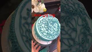 കൈച്ചിട്ട് വയ്യ 😜🥹cake cakeshorts shortvideo cakedesign shortsfeed simple variety [upl. by Edsel32]