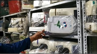 imported low price Multi Purpose Sewing machine price in Jackson Electronics market Karachi part 2 [upl. by Nyrhtakyram87]