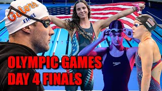 2024 OLYMPIC GAMES  Swimming Day 4 Finals LIVE [upl. by Anileh]