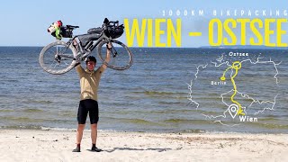 1000KM von Wien zur Ostsee  Bikepacking Dokumentation  Wiener Verkehr [upl. by Gabbie]