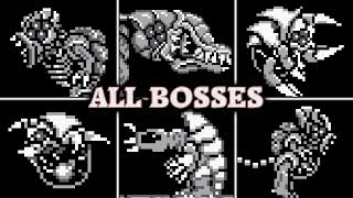 Metroid 2 Return of Samus  All Boss Fights amp Best Ending No Damage [upl. by Fulmis]