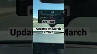 Commaai OpenPilot e2elong improvement March 2 2022 [upl. by Nirret920]