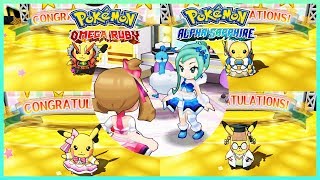 Pokemon OmegaRuby amp AlphaSapphire  All Pokemon Master Rank Contest amp Lisia [upl. by Wesle]