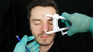 ASMR Face Head Scalp amp Hair Examination  Check Up [upl. by Haeluj480]