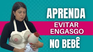 APRENDA EVITAR O ENGASGO DO BEBÊ [upl. by Einneb613]