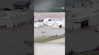 People trapped on Tennessee hospital roof as floods from Helene surround them [upl. by Harbison790]