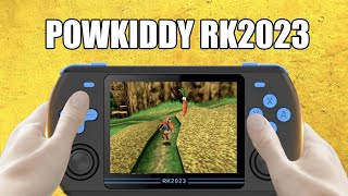 Powkiddy RK2023 Review and Gameplay [upl. by Neehsar433]