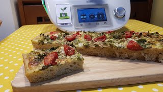 Focaccia alla messinese per bimby TM6 TM5 TM31 [upl. by Anoi]