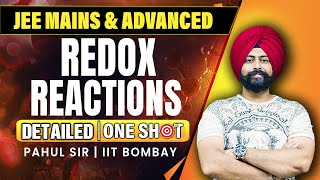 Class 11 Chemistry  Redox Reactions  One Shot  JEE 2025  JEE 2026  Pahul Sir  Vedantu JEE [upl. by Annahsal650]