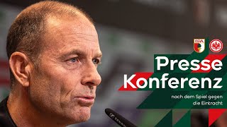 Pressekonferenz nach Frankfurt  Toppmöller und Thorup [upl. by Ecnaralc]