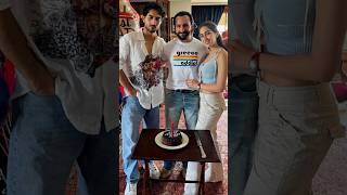 This is how Sara Ali Khan and Ibrahim celebrated their Abbu Jaan’s birthday 😍shorts [upl. by Elleinet533]