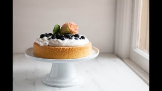 Brown Butter Genoise Sponge Cake from Zoë Bakes Cakes [upl. by Ahseem]