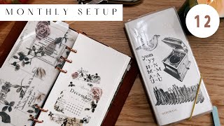 December Plan with me  Hobonichi  ft ​⁠ SterlingInk Travelers company [upl. by Eram]