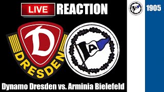 Dynamo Dresden vs Arminia Bielefeld  LIVEREACTION  3 Liga 1Spieltag [upl. by Trebreh]