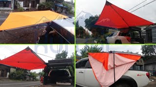 Hunay Awning Payung Mobil overland offroad camper van Praktis dan kuat  lipat 15m buka 2x3m [upl. by Jarietta]