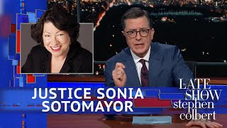 Justice Sonia Sotomayor Allows Stephen To Approach The Bench [upl. by Suivatra]