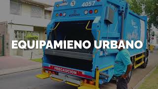 Equipamiento urbano para mejorar los servicios en toda la ciudad [upl. by Saleem]