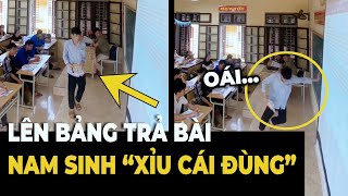 Nam sinh “NGẤT XỈU” giữa lớp thầy giáo vội đến “SƠ CỨU” ngờ đâu cả lớp “LẬT MẶT”  CAFE HÓNG CHUYỆN [upl. by Lepper545]