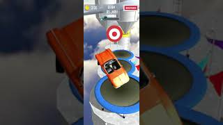 Mega ramp car jumping  Autorennen Spiel 4  Gameplay Android [upl. by Allesor]