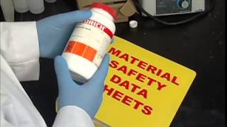 Material Safety Data Sheet MSDS  Laboratory Safety Training [upl. by Esnofla]