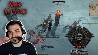 Kripp plays Diablo 4 Season of the Construct Necro Pt 1 [upl. by Johnathan]