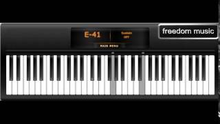 Pirates of the Caribbean Davy Jones  Virtual Piano [upl. by Dnomhcir]