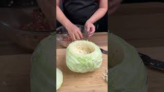 Do you have cabbage and meat in your house Make this delicious recipe [upl. by Lightfoot]