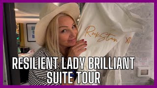 Virgin Voyages Resilient Lady Brilliant Suite Cabin Tour Cabin 14245Z [upl. by Lali]