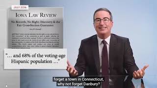 John Oliver bashes Danbury Connecticut [upl. by Herold]