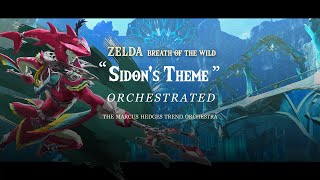 SIDONS THEME  Orchestrated From The Legend of Zelda Breath of The Wild [upl. by Sinnel688]