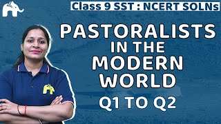 Pastoralists in the Modern World  Class 9 History Chapter 5 Questions 12 Ncert Solutions [upl. by Kwabena]