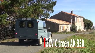 2cv Citroën fourgonnette dans lÏledeRé 17 comme au temps davant [upl. by Deni258]