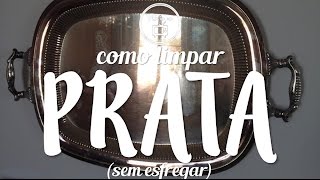 como limpar  peças de prata sem esfregar  Flávia Ferrari [upl. by Ahsihat]