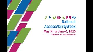 Yazmine Laroche  National AccessAbility Week 2020 [upl. by Ayna]