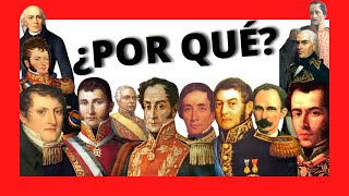 🔴 INDEPENDENCIAS de HISPANOAMÉRICA ANALIZAMOS las CAUSAS de la RUPTURA 🤔🤔 [upl. by Ateuqal]