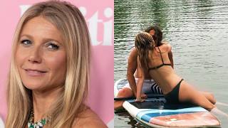 Gwyneth Paltrow Celebrated Her and Brad Falchuks Sixth Anniversary With a Cheeky Bikini Photo [upl. by Iren163]