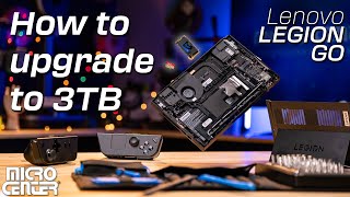 How to UPGRADE your Lenovo Legion Go SSD [upl. by Adebayo]