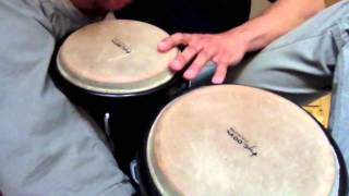 How to play the bongos conga rhythm [upl. by Molly40]