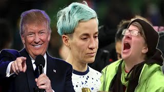 Megan Rapinoe MELTSDOWN and ATTACKS Trump and other critics for SLAMMING LOSING USWNT at World Cup [upl. by Suravat]