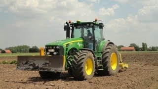 John Deere 8530 diepwoelen Trekkerweb [upl. by Eyla]