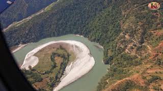 Landing at Tumlingtar airport Nepal [upl. by Akla]