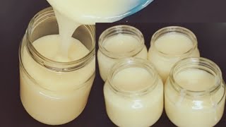 How to make sweetened condensed milk at home [upl. by Namron287]