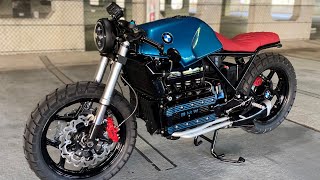 Ultimate BMW Cafe Racer Build Timelapse K100 [upl. by Nnyroc]