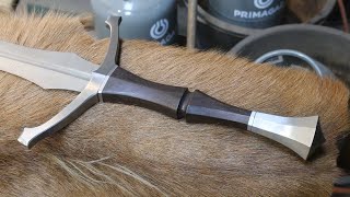 Forging a Witcher 3 silver sword the complete movie [upl. by Eindys]