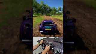 TVR SAGARIS 2005  Forza Horizon 5  Steering Wheel Gameplay shorts [upl. by Ysteb]